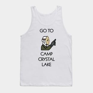 Go to Camp Krystal Lake Tank Top